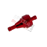 Filtre à Essence Démontable HAUTE QUALITE Rouge pour Scooters Baotian BT49QT-12 (Type 1)