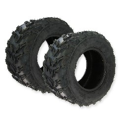 Paire de pneu Arriere pour Quad Bashan BS250AS-43 (20x10-10)
